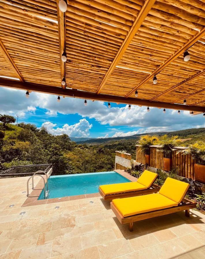 Hotel Campestre Palmas Del Zamorano San Gil Kültér fotó